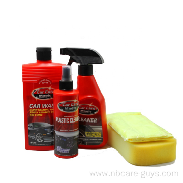 car care kit car wash polish tyre cleans